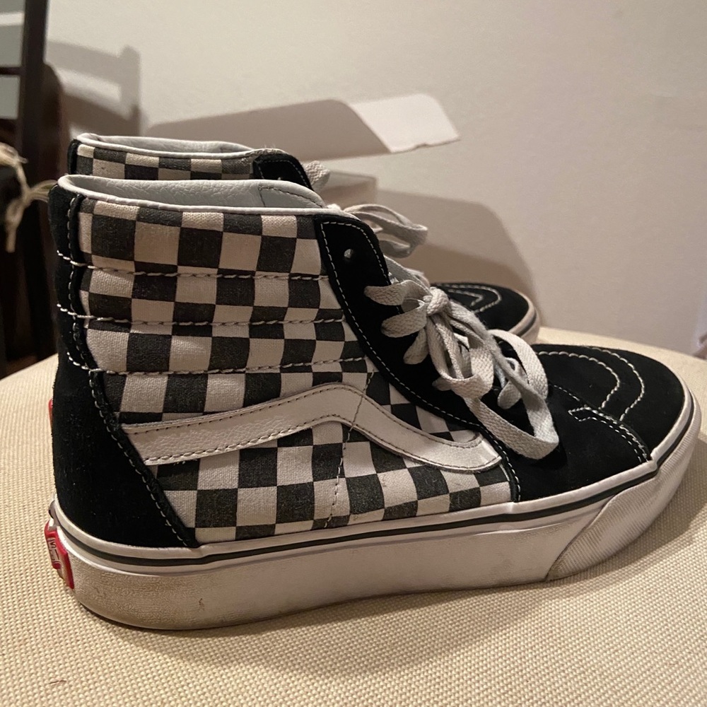 Platform Vans High Tops sz 8.5
